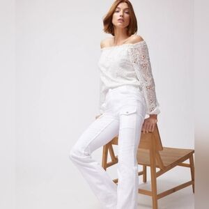 Size 6 Skinny Flare WHBM Jeans